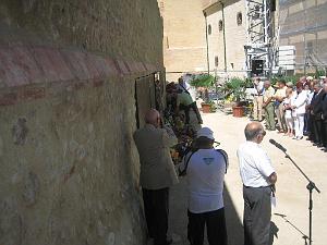 commemoration du MASSACRE du 5 juillet 1962  au mur des disparus 024